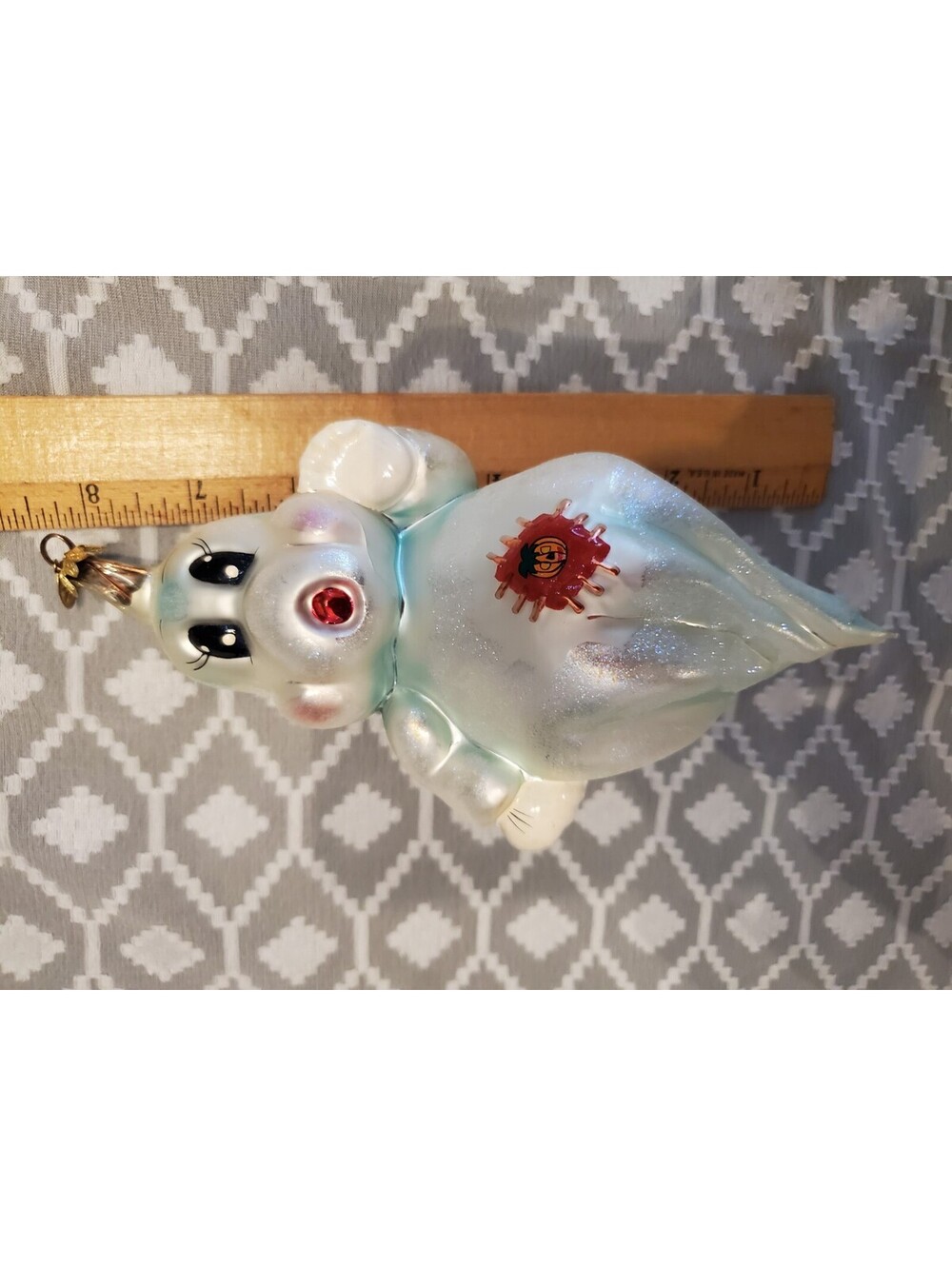Vtg Ghost Radko Ornament